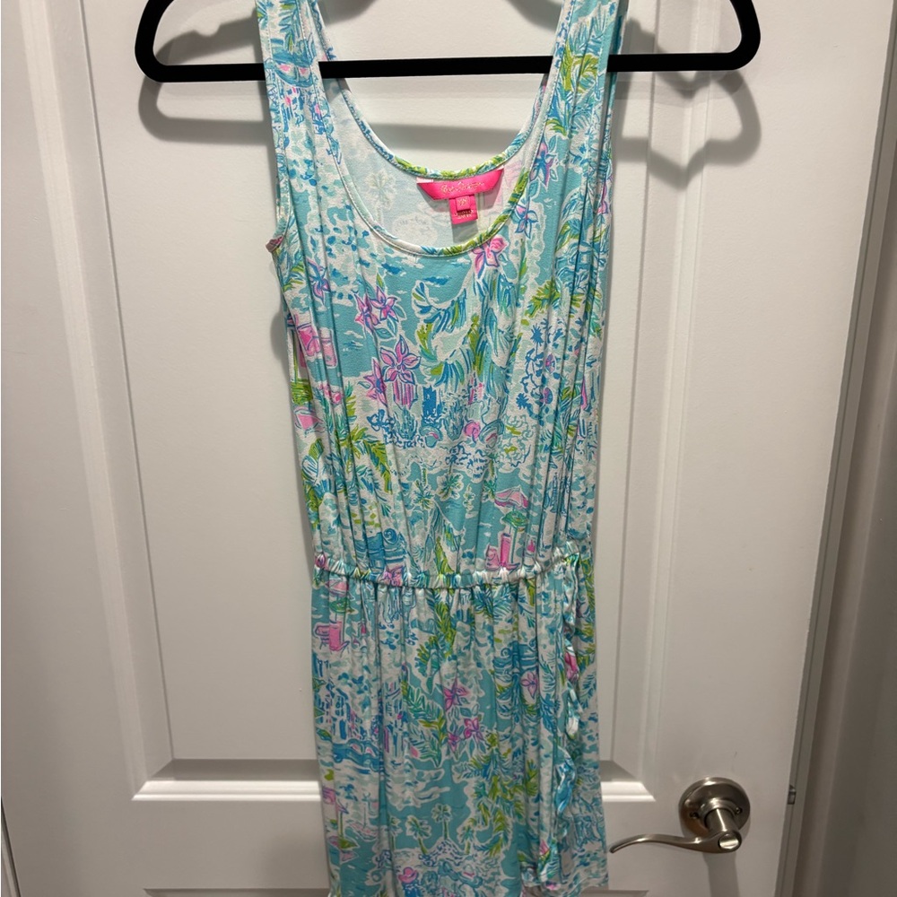 Lilly Pulitzer skirted romper